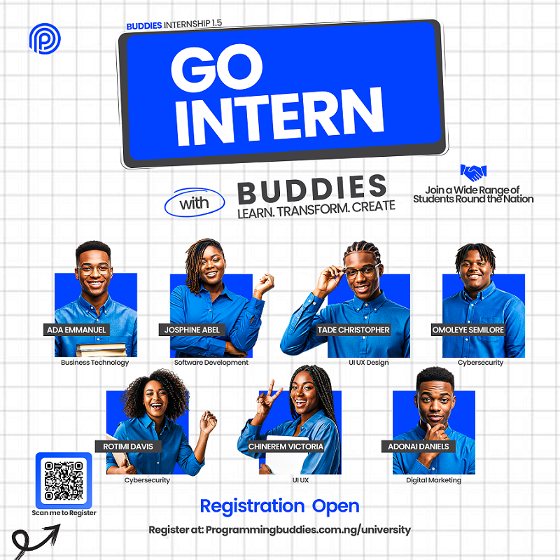 Undergraduate Internship Program | Programming Buddies Nigeria