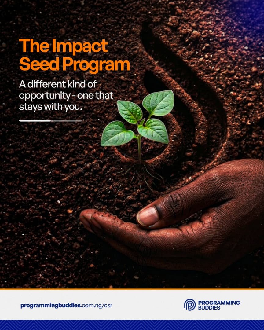 Impact Seed Program | CSR Tech Training for Africans – Programming Buddies